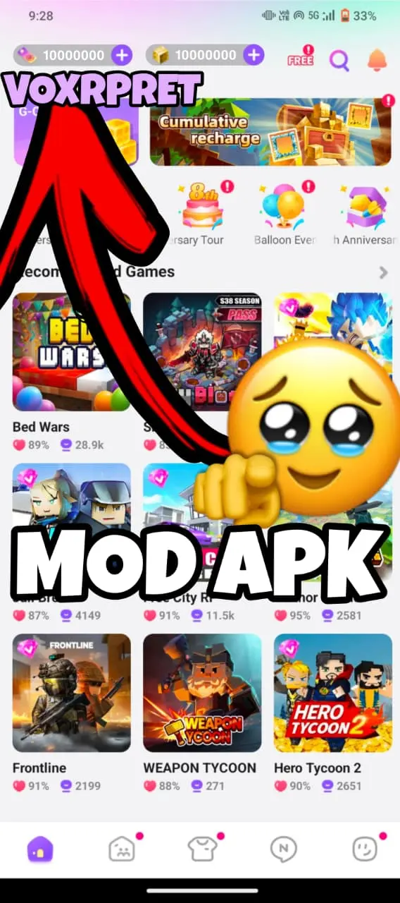 Blockman go gameplay screenshots