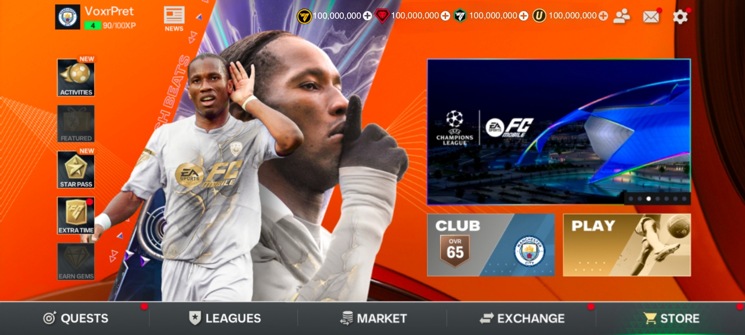 ea fc mod apk unlimited money gameplay screenshot 1 